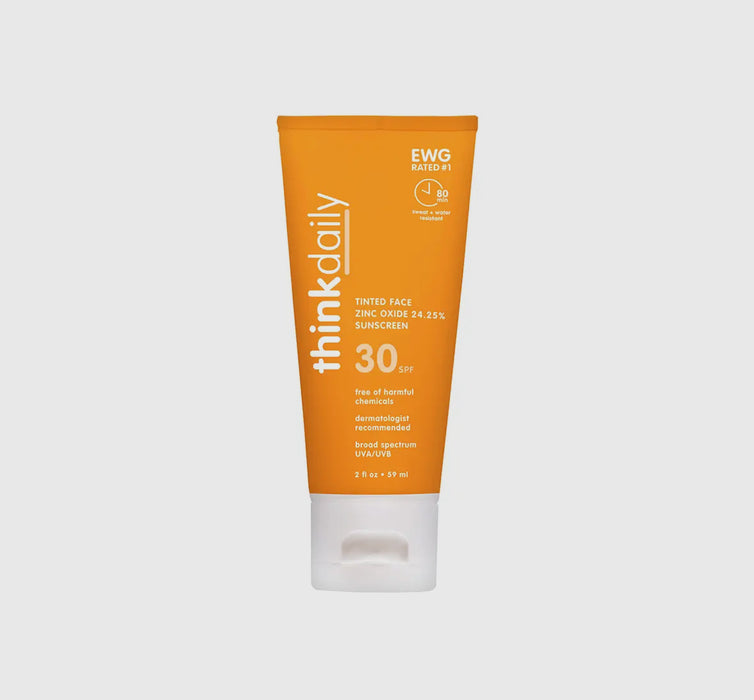 Thinkdaily TINTED SPF30 Sunscreen,2oz (60ml)