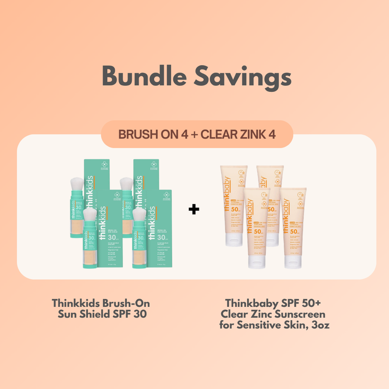 Brush On 4 + Clear Zinc 4 (Face Bundle)