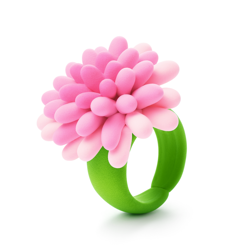 Hey Clay - Bijou Flower Rings