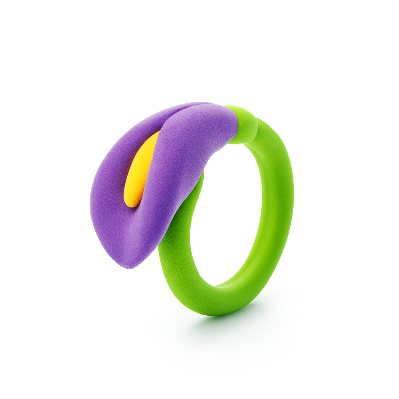 Hey Clay - Bijou Flower Rings