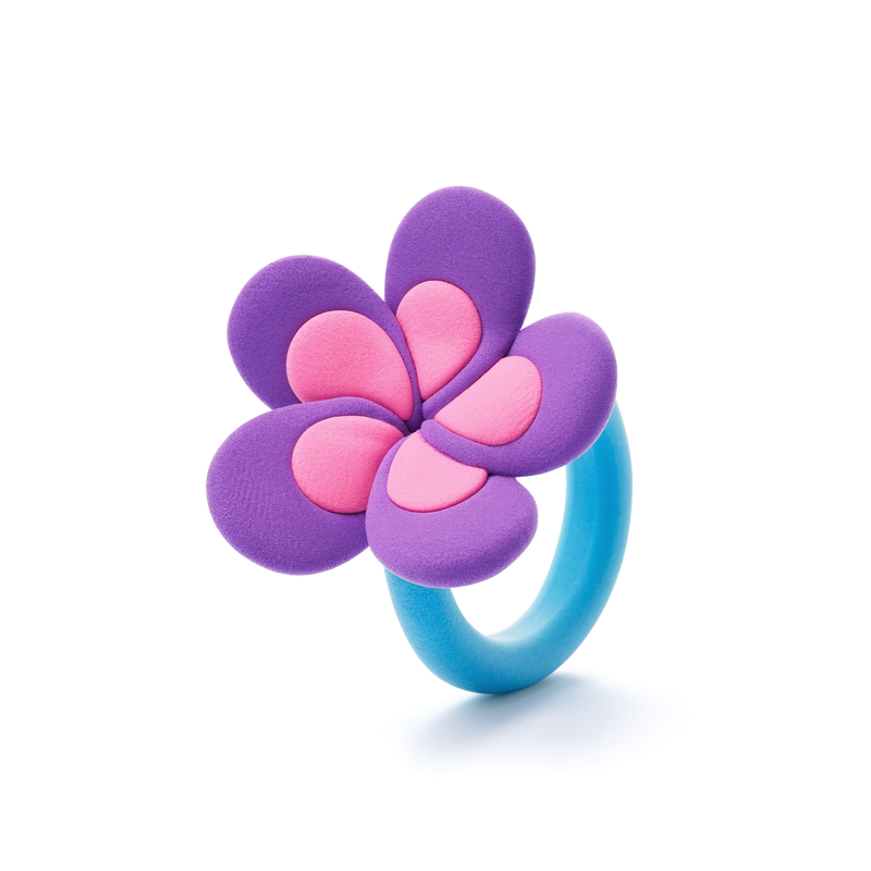 Hey Clay - Bijou Flower Rings