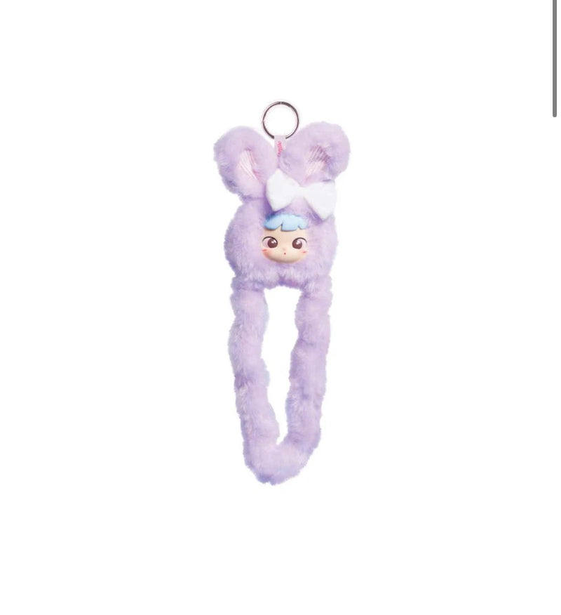Tangle Furry Bunny Plush Pendant