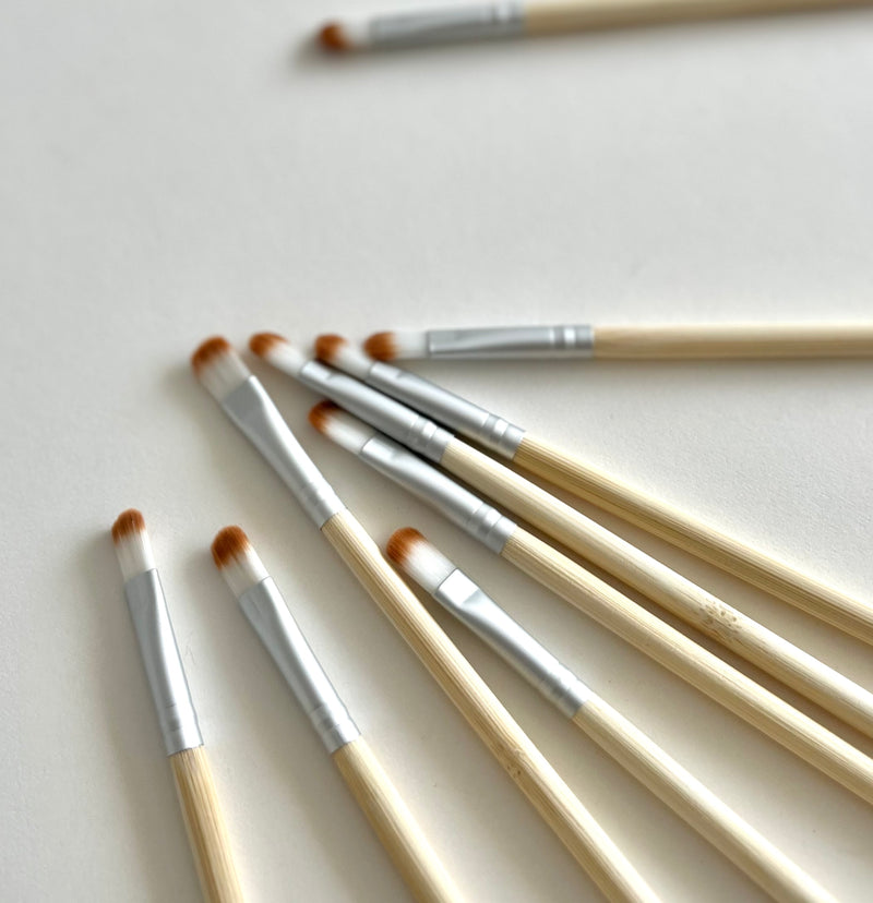 Bamboo Paint Brush Set of 5