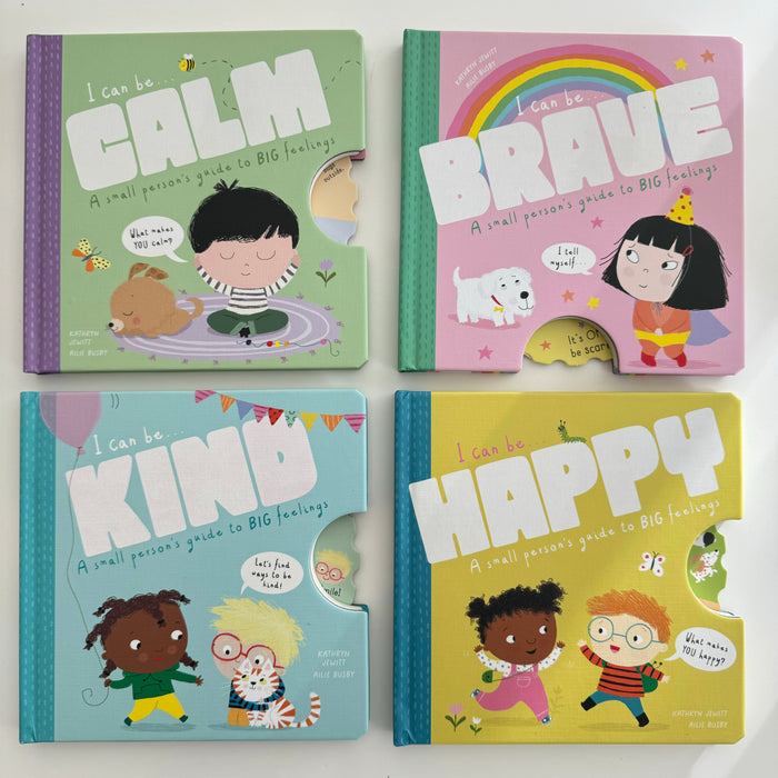 I Can Be Book Set of 4 - Brave, Calm, Happy, Kind
