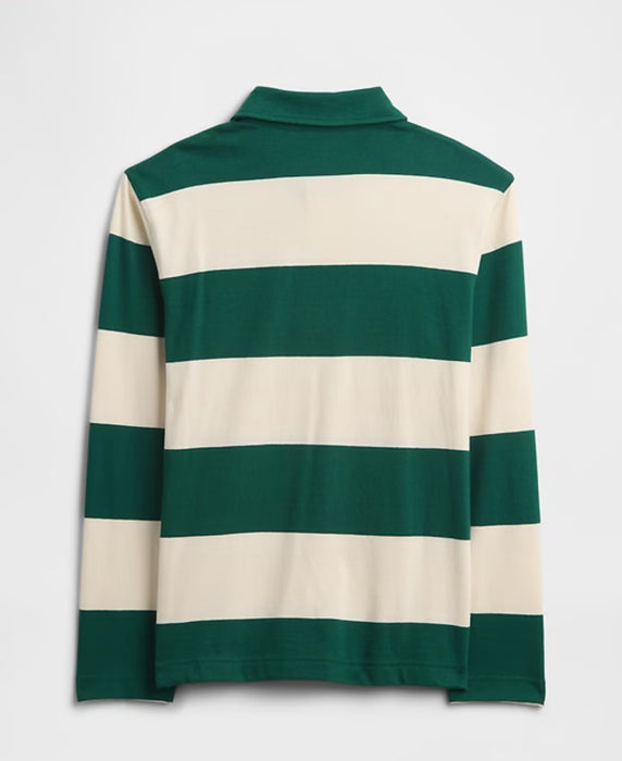 럭비 스트라입 셔츠 (그린)
