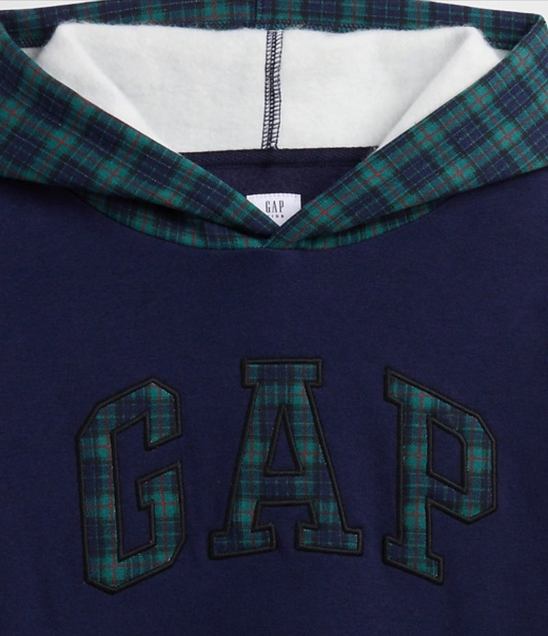 NEW 루즈핏 후디  (체크후디)