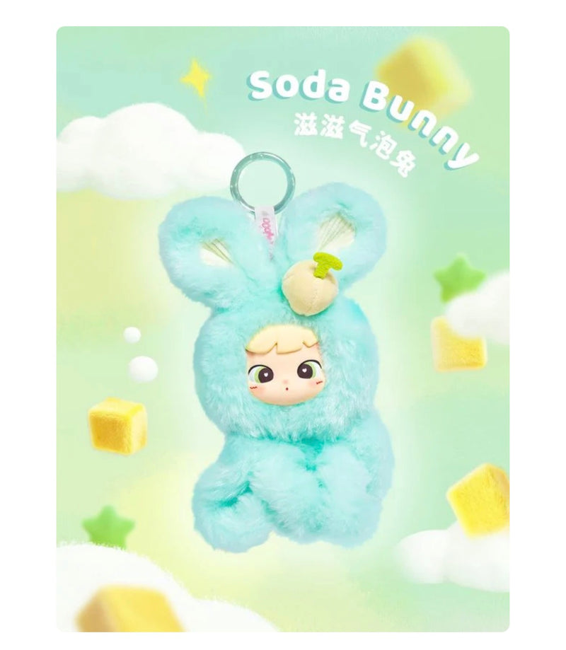 Tangle Furry Bunny Plush Pendant