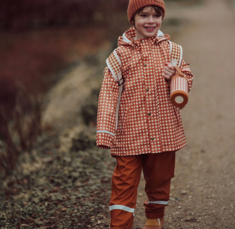 G&C Rain Jacket | Sienna Gingham