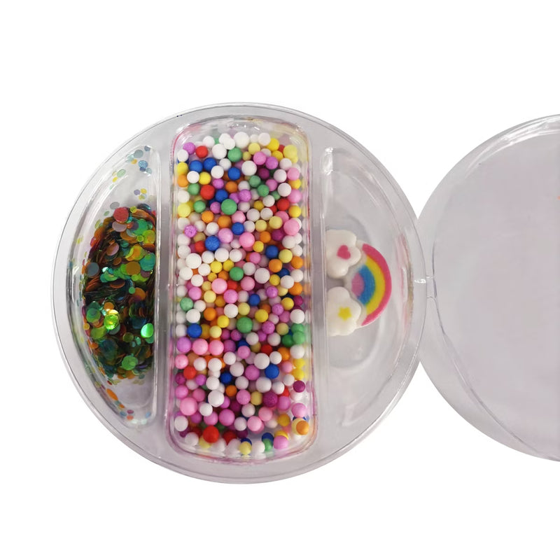 Rainbow Cotton Candy Slime