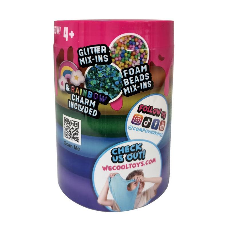 Rainbow Cotton Candy Slime