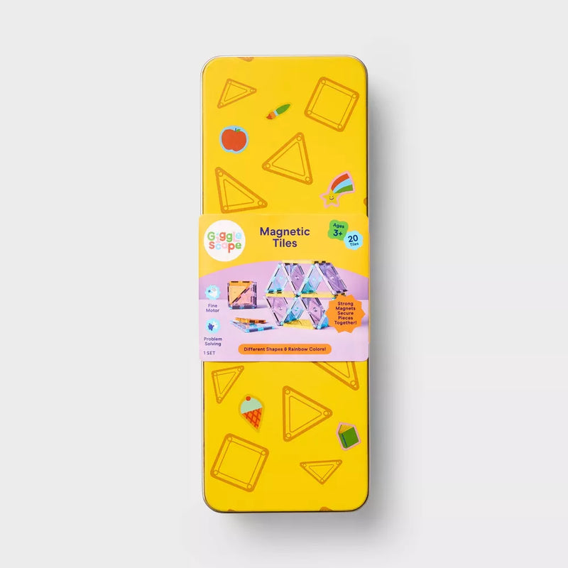 마그네틱 타일 옐로우 틴 20P