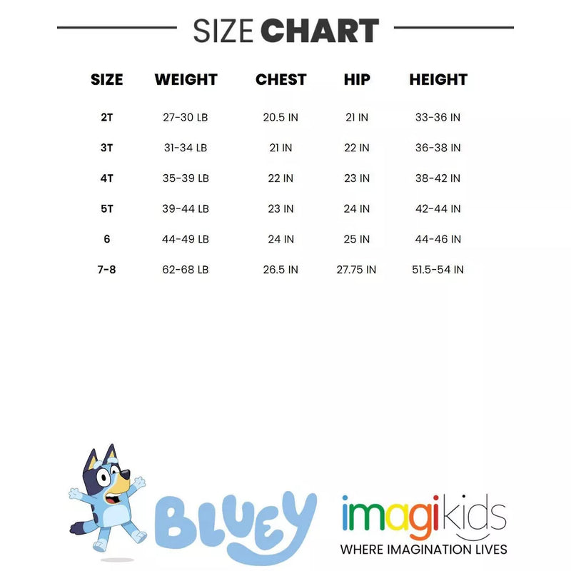 Bluey Fleece Hoodie and Pants Outfit Set