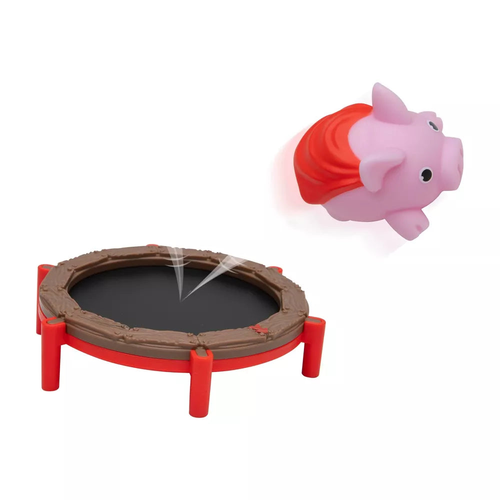 Pigs on Trampolines