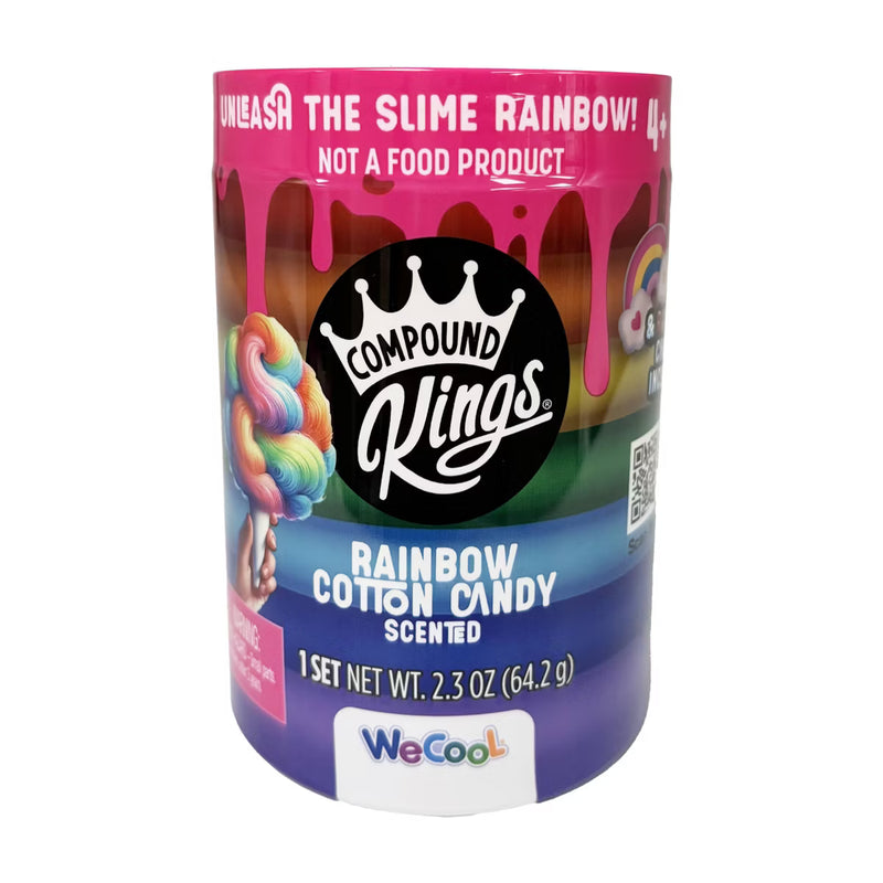 Rainbow Cotton Candy Slime