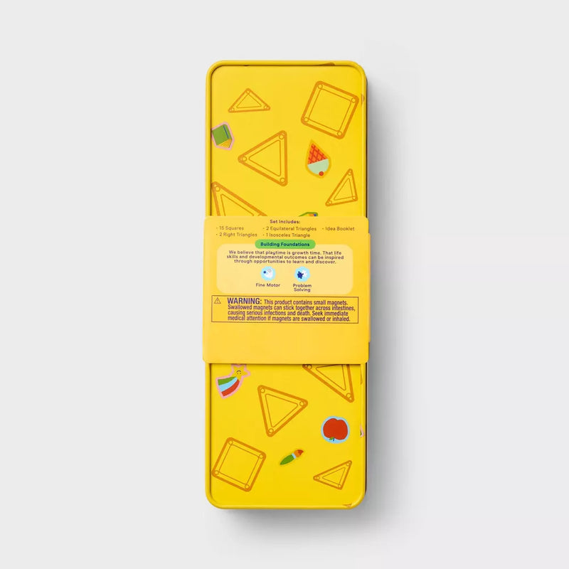 마그네틱 타일 옐로우 틴 20P