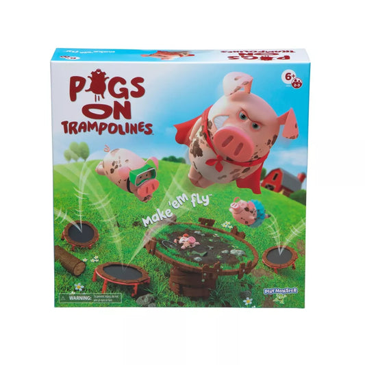 Pigs on Trampolines