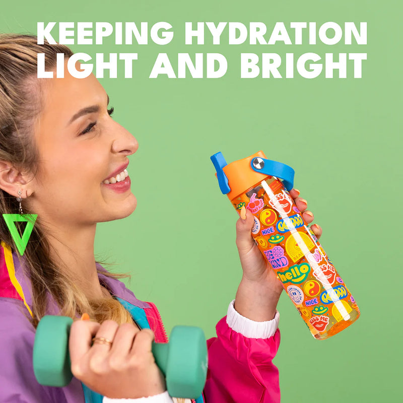 26oz Water Bottle - Good Vibes