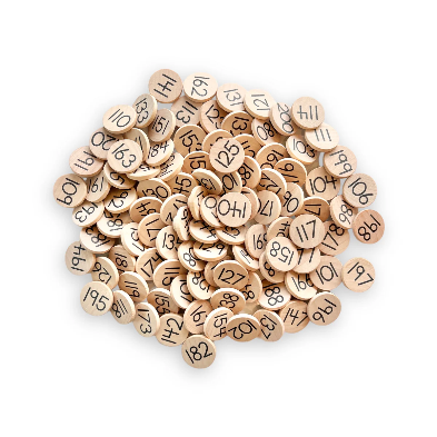 101-200 Number Peg Coins