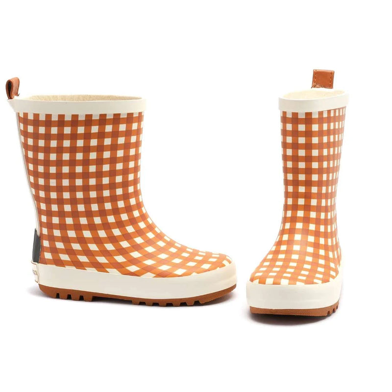 G&C Rain Boots (Sienna Gingham)