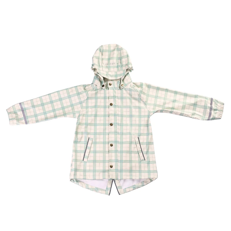G&C Rain Jacket | Fern Plaid