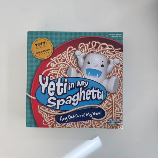 Yeti in My Spaghetti