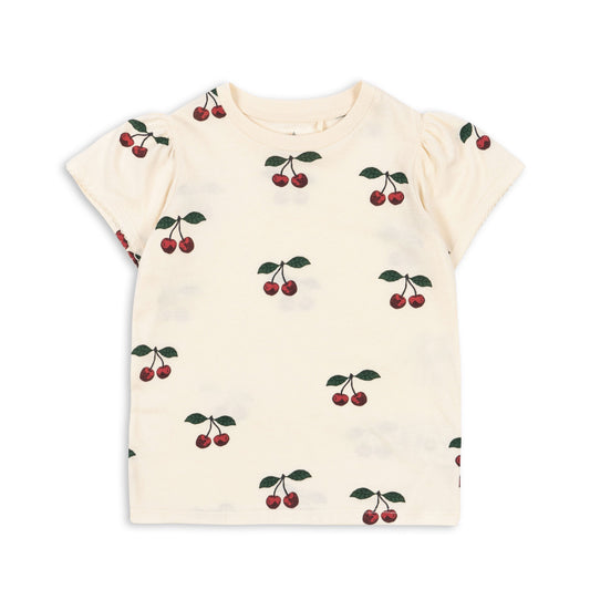 Famo Puff Tee Gots - Ma Grande Cerise