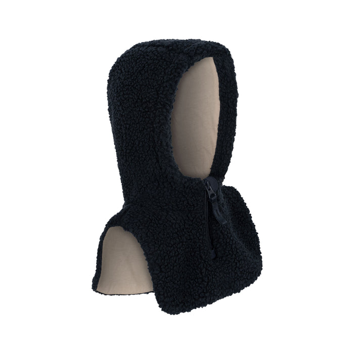 Teddy Neck Warmer and Hood - Total Eclipse