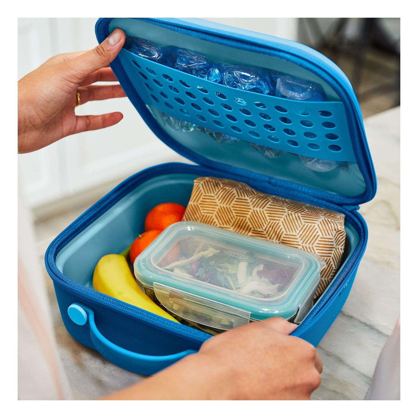 Kids Insulated Lunch Box - Mint Green