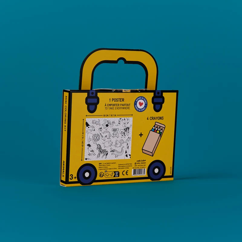 Mini Coloring Kit - Animal