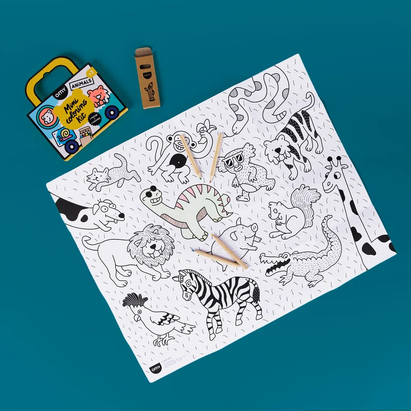 Mini Coloring Kit - Animal