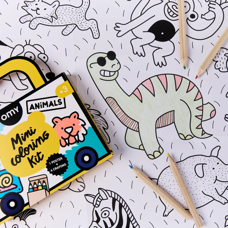 Mini Coloring Kit - Animal