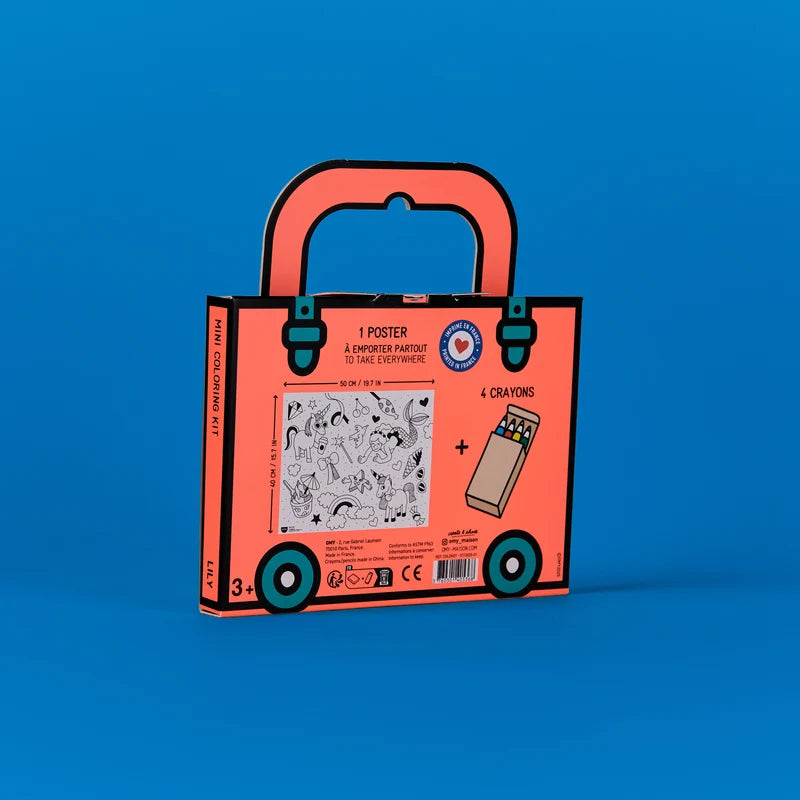 Mini Coloring Kit - Lily