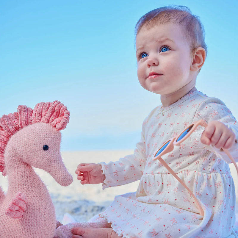 Heart & Bow Magnetic Pointelle Bodysuit Dress