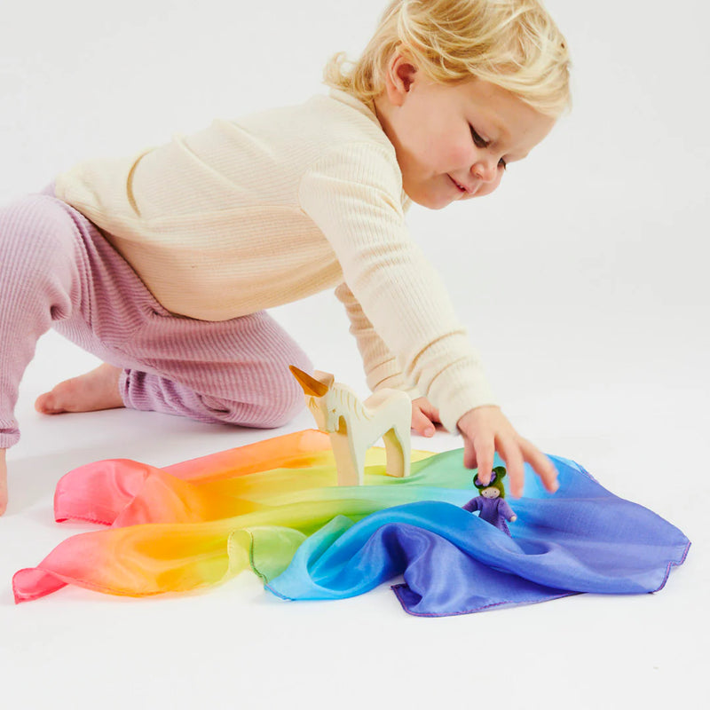 Mini Rainbow Playsilk