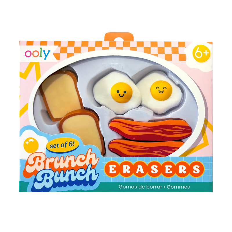 Brunch Bunch Erasers