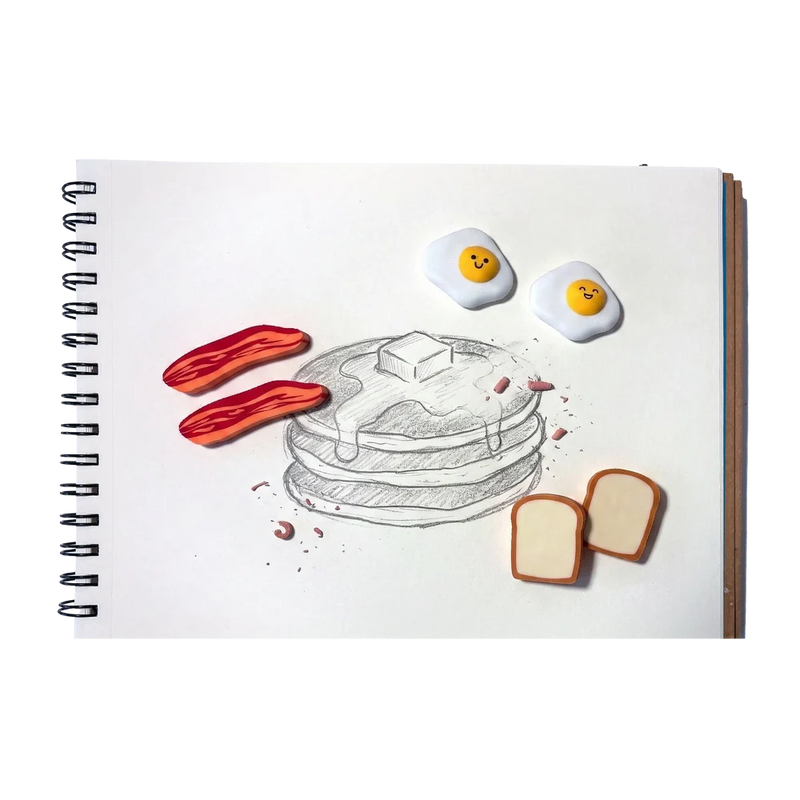 Brunch Bunch Erasers