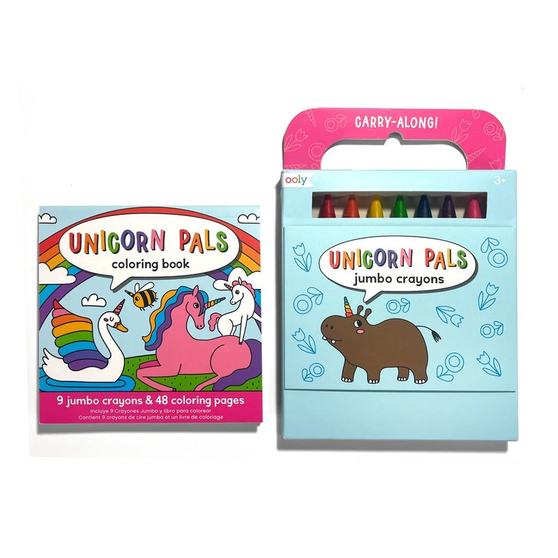Ooly Unicorn Pals Coloring Book