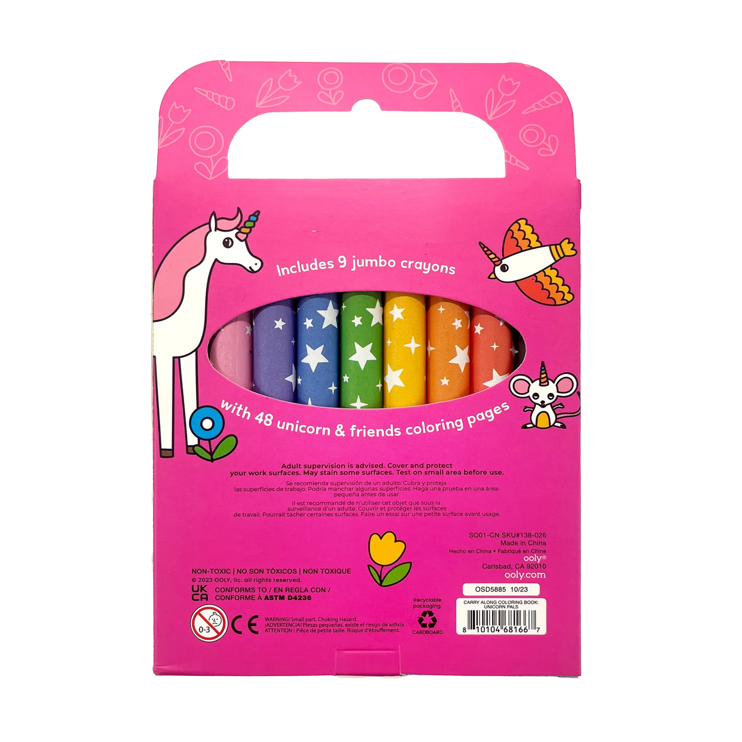 Ooly Unicorn Pals Coloring Book