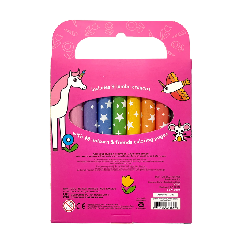 Ooly Unicorn Pals Coloring Book