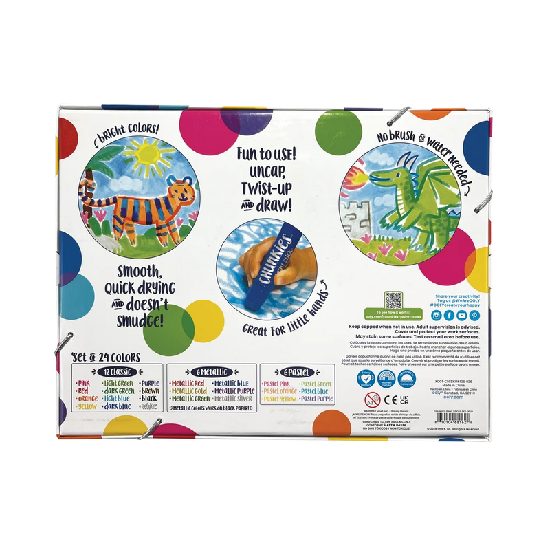Chunkies Paint Sticks (Set of 24)