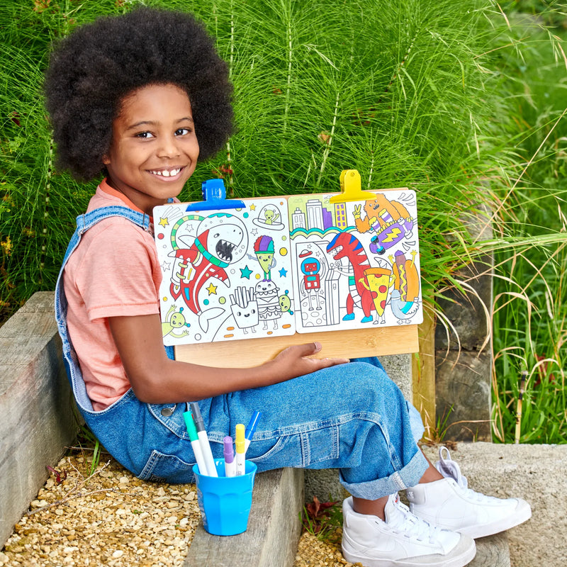Colortopia Color By Number Paint Marker Kit - Epic Adventure