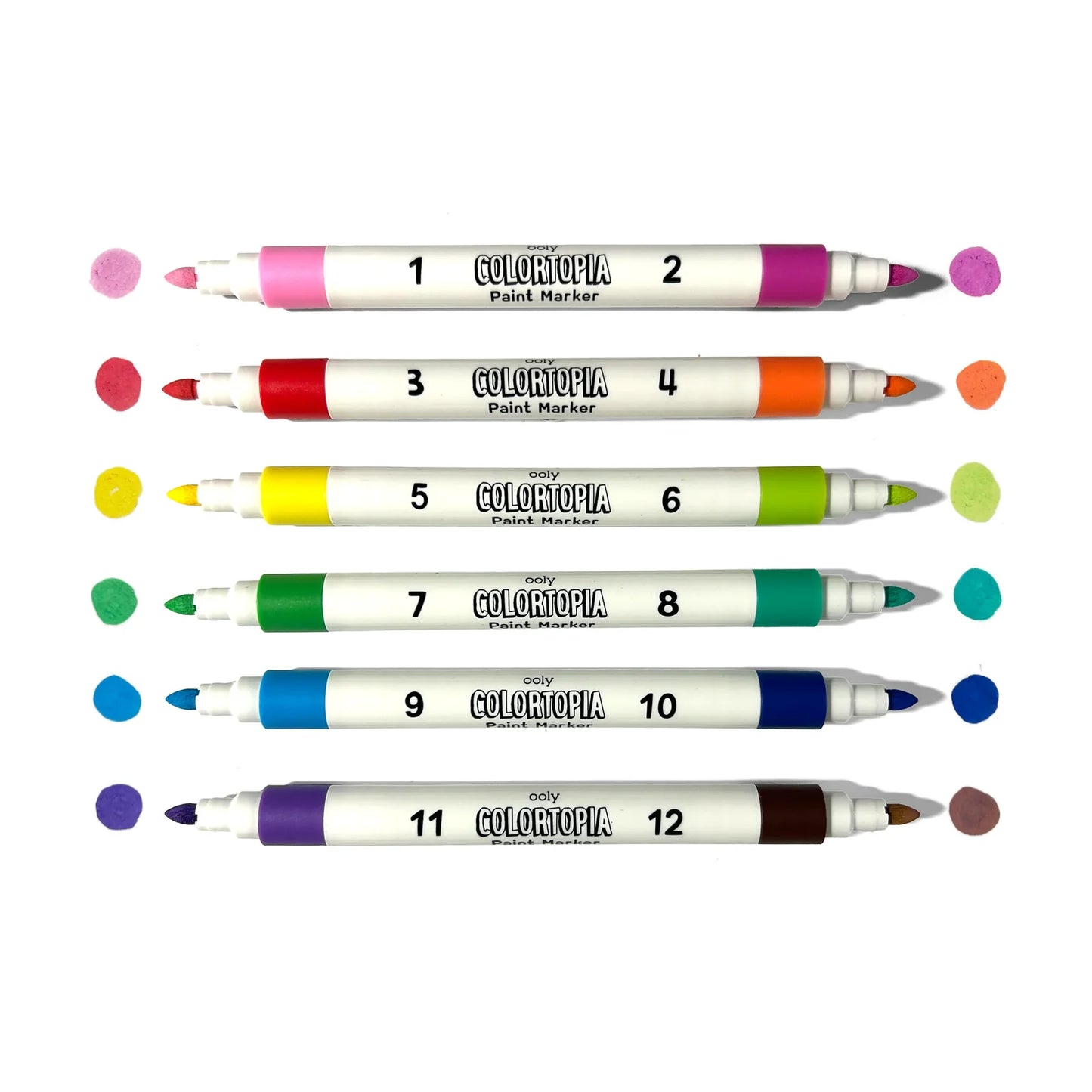 Colortopia Paint Marker By Number Kit - Unicorn Funland