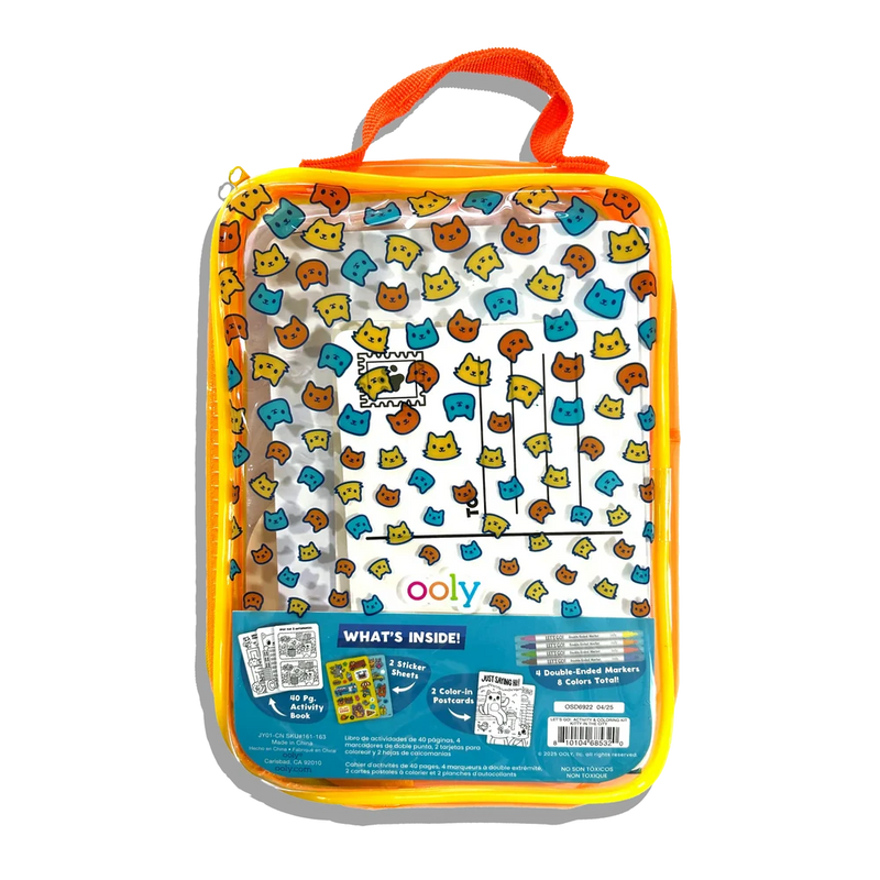 Let's Go!: Activity & Coloring Kit - Kitty in the city