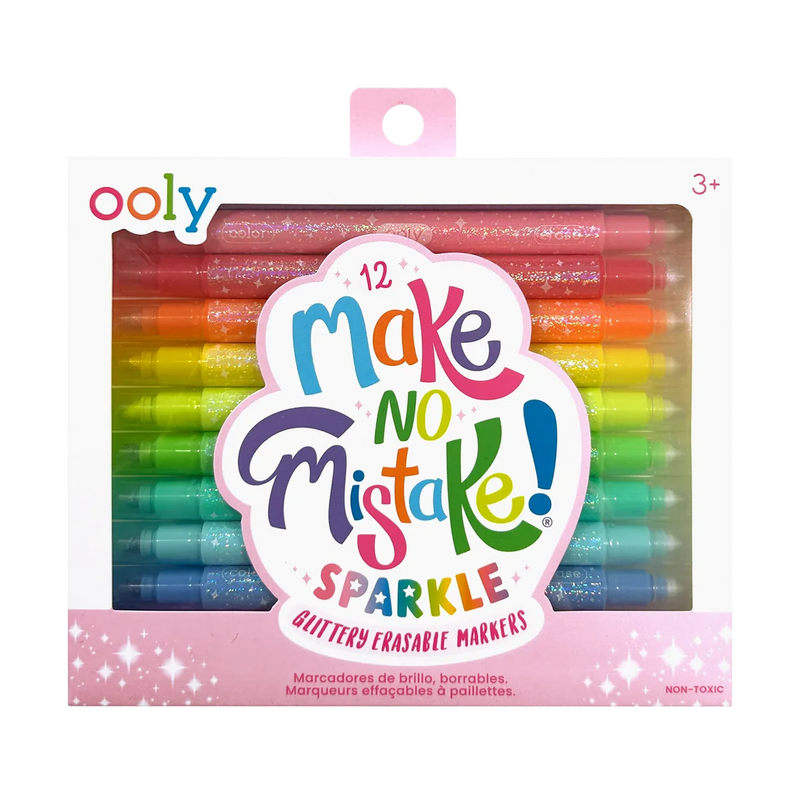 Sparkle Glittery Erasable Markers