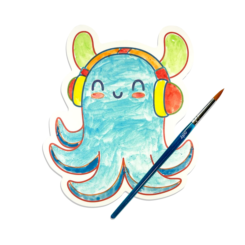 Easy Watercolor Painting Kit (Ocean Fun)