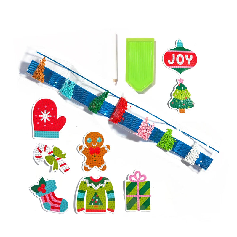 Razzle Dazzle Mini DIY Gem Sticker Kit - Jingle & Joy