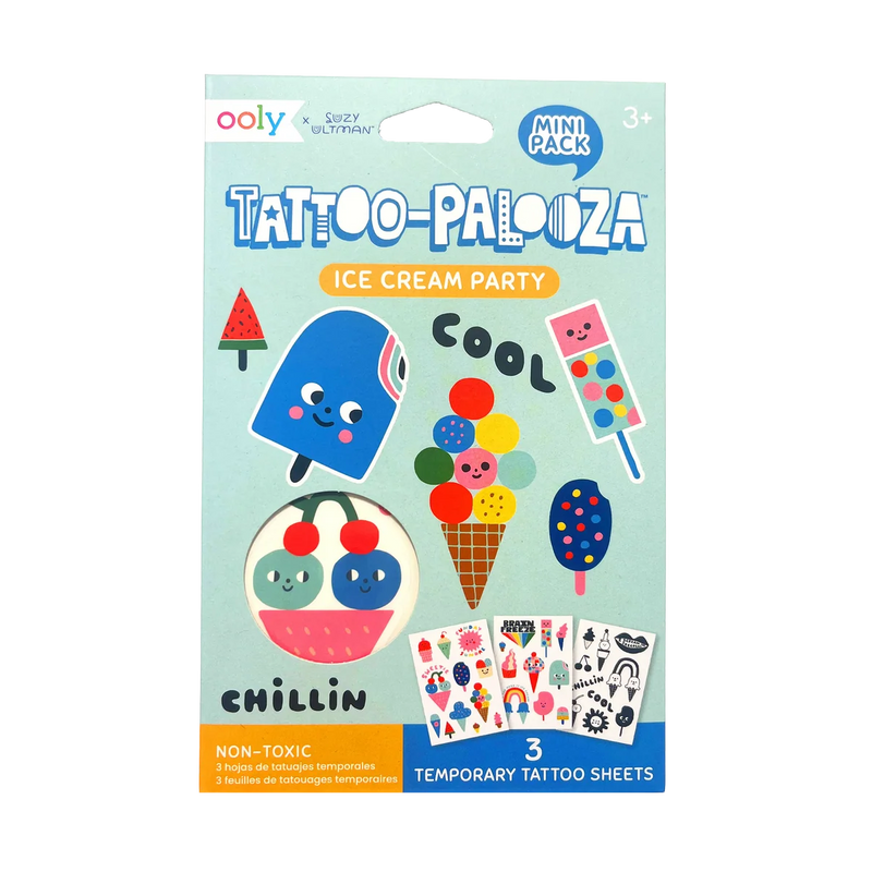Ice cream party Tattoo