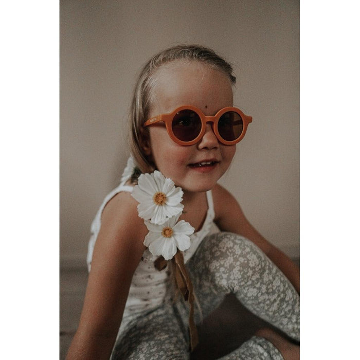 Sustainable Original Round Baby+Child Sunglasses - Spice