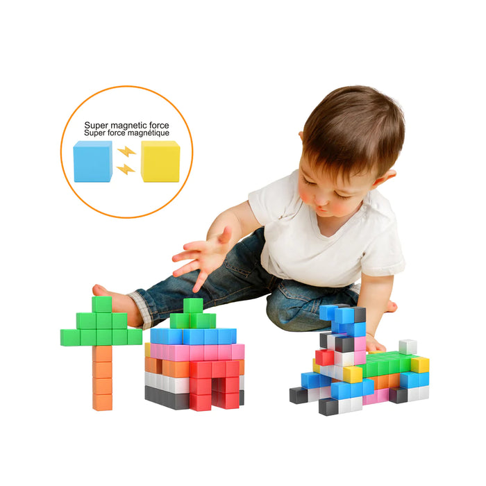 Magnet Cube Building Blocks 1.2" - 108 Pcs