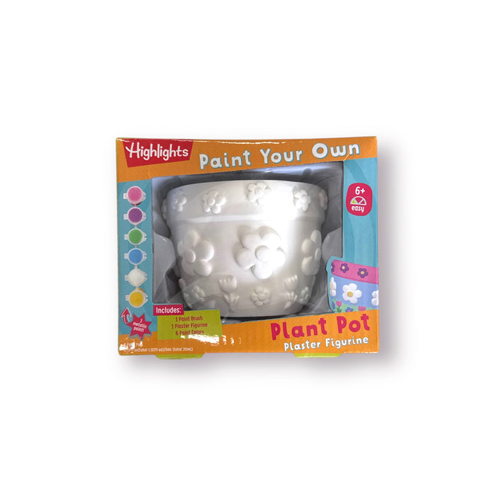 Paint your own plant pot